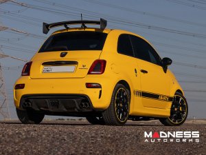 FIAT 500 Rear Roof Spoiler - Assetto Corse Style - Carbon Fiber